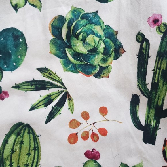 Modcloth Ixia Cactus Dress A-Line - Picture 4 of 5